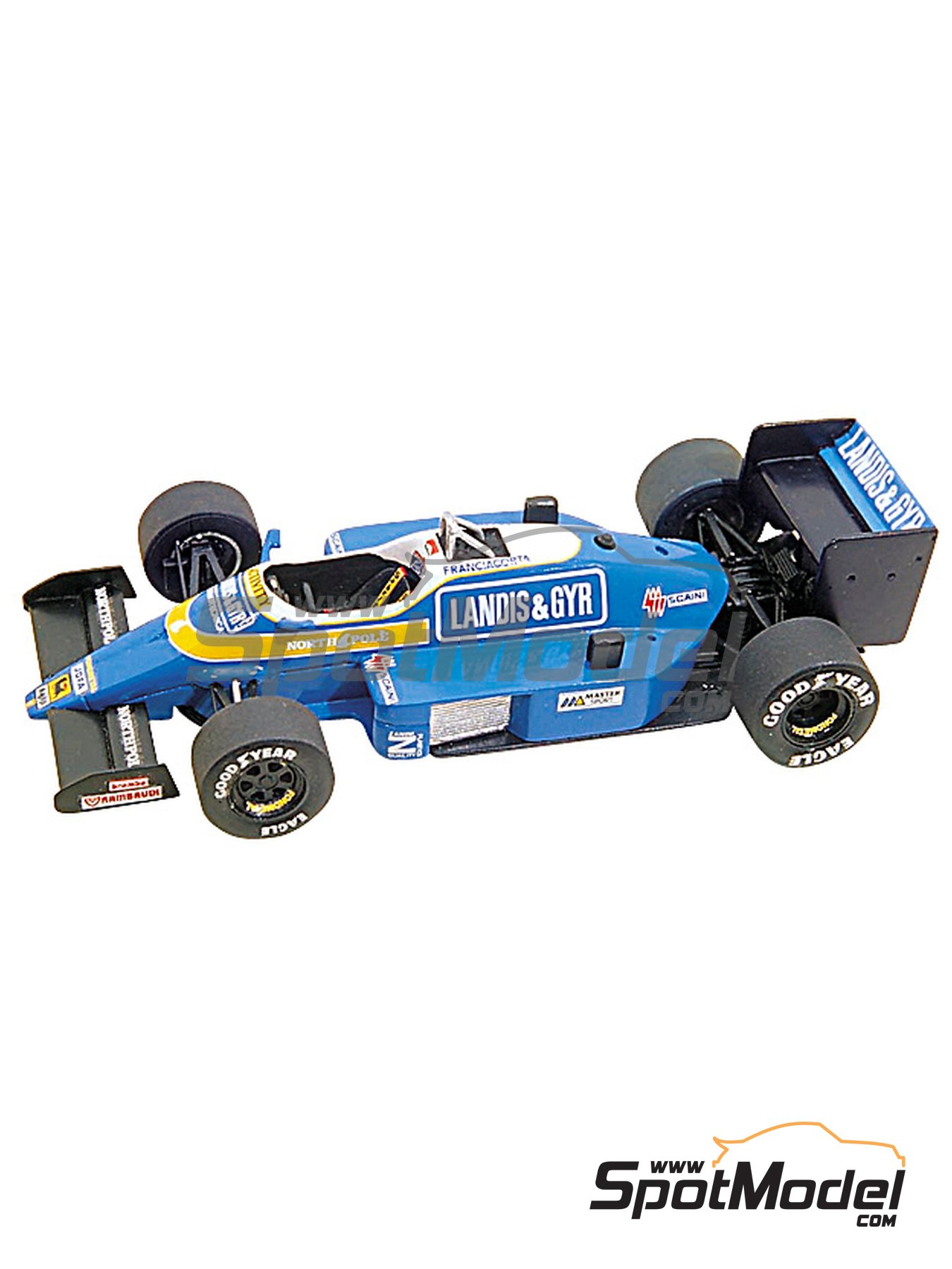 Tameo kits TMK 48 (1/43) Formula 1 Osella Alfa Romeo FA1/G Kelemata